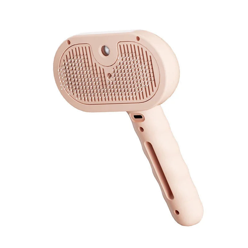 Cat Dog Comb Pet Steam Massage Brush Safe Round Head Soft Teeth Spray Hair Removal Comb for Universal for Cats Dogs Accessories