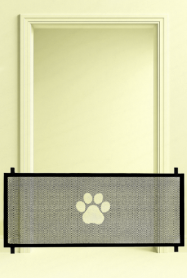 Barrière extensible pour chien