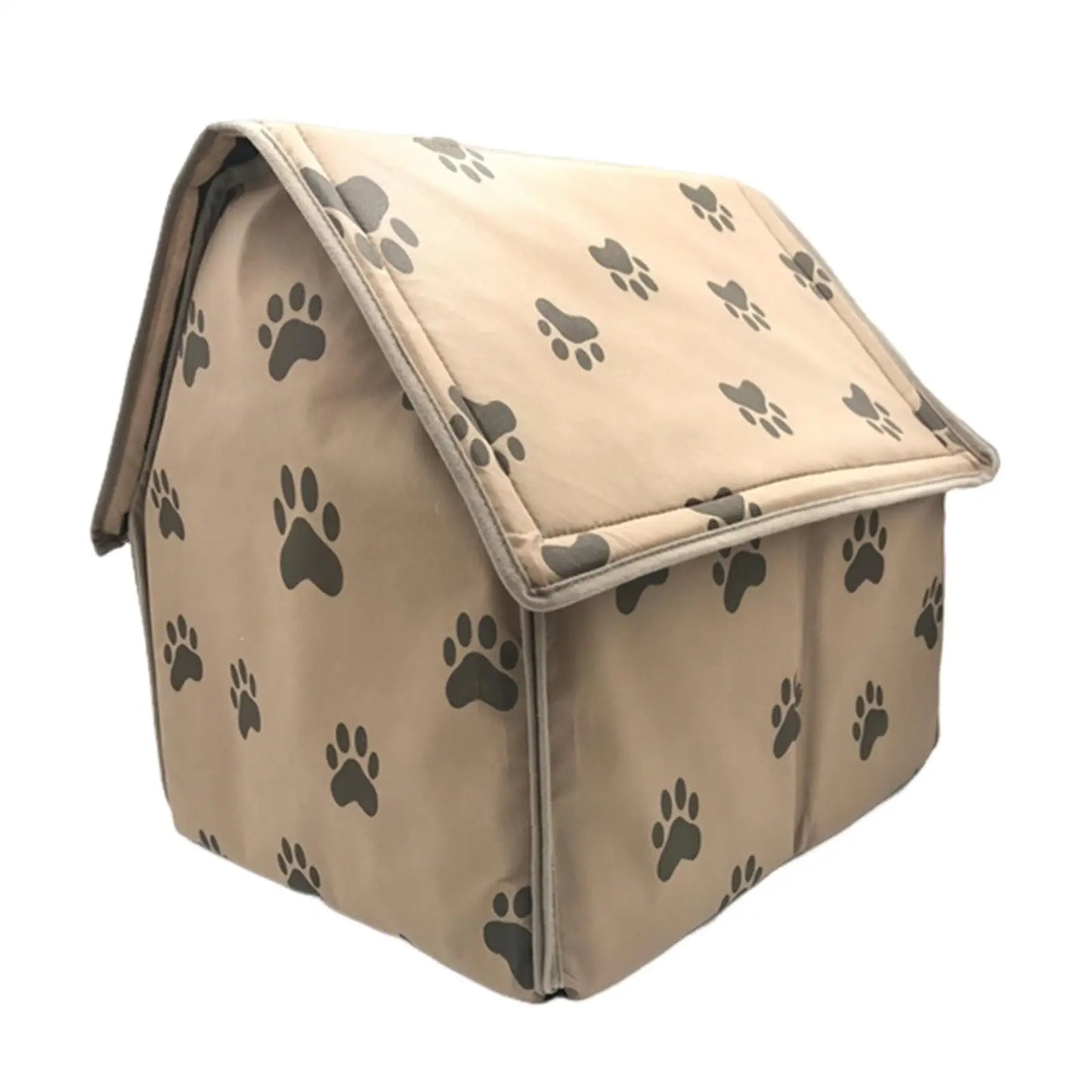 PORTABLE DOG Footprint HOUSE , Warm and Comfortable and Everywhere